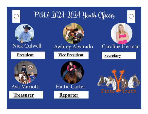 The Upcoming PtHA Youth Officer Team Has Been Selected!