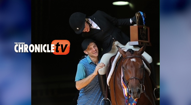 Mallory Vroegh and Cool Made Machine win Amateur Hunt Seat Equitation