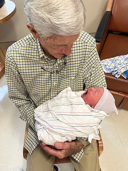 Congratulations to the Harris Family On A New Grandson