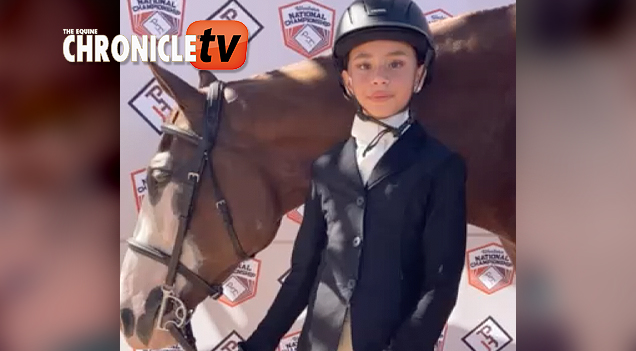 Alana Nix and Playin With Eyeliner Win Walk Trot HUS 11-18