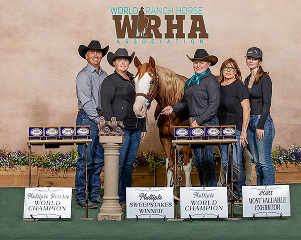 Jennings and Snapp win World Ranch Horse Association’s MVE Award