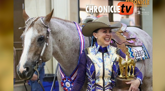 Laina Banks and Strawberri Wine Earn Their Fifth Western Riding World Championship