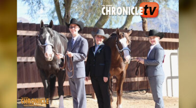 The Averill Family wins their showmanship classes at CCPOR