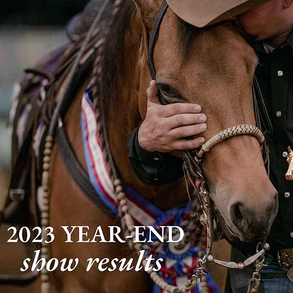 All 2023 AQHA Year-End Show Results Processed
