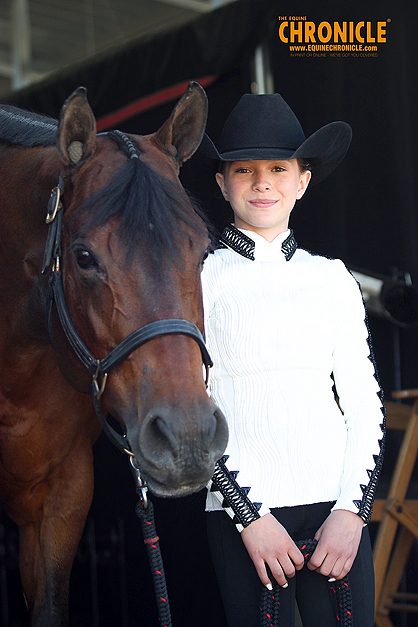 Reagan Thenhaus and Invitation To Boot win Youth Western Horsemanship 13 & Under at Sun Circuit
