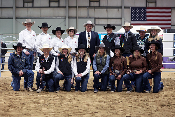 Collegiate Teams Shine at the Idaho Horse Expo Collegiate Colt Starting Challenge