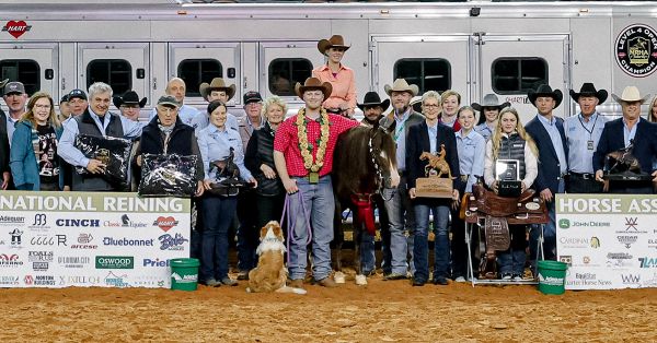 APHA Stallion Carries Kaci O’Rourke to Historic 2024 NRHA Futurity Win