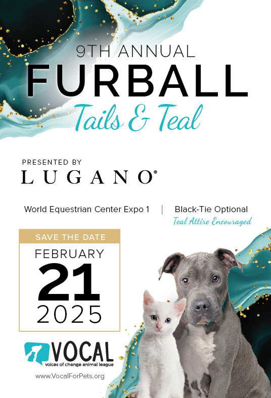 Save the Date: Black-Tie Gala Benefiting Cats & Dogs