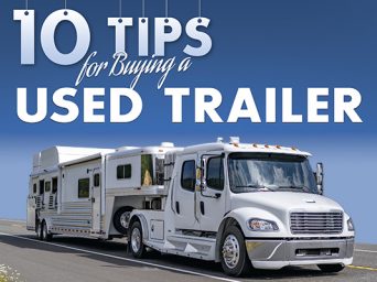 Ten Tips For Buying A Used Horse Trailer