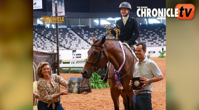 Addison Harr and Pretty Good Payback win L3 Eq Over Fences for 2nd Year in a Row