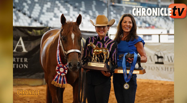 London Nietzer and Good Evanescence cinch L2 Showmanship World Championship