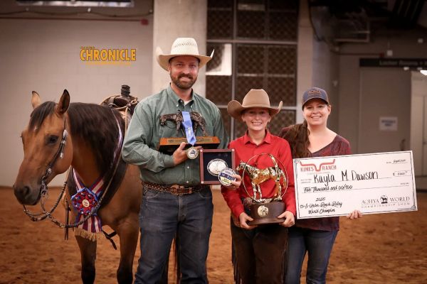 DIY Youth Kayla Dawson Strikes Gold in L3 Ranch Riding 13 & Under