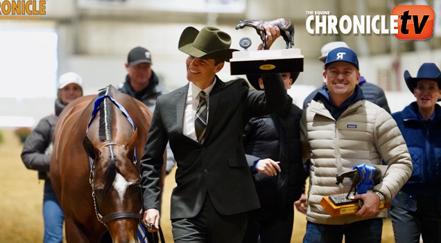 Eric Mendrysa earns Second Amateur Showmanship Congress Championship with Never Sudden Eric Mendrysa earns Second Amateur Showmanship Congress Championship with Never Sudden