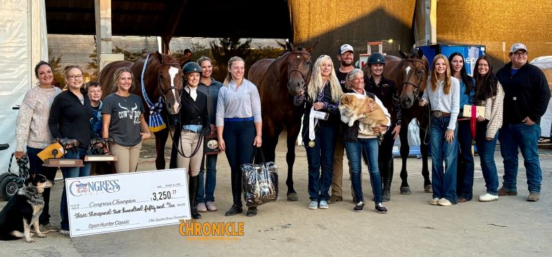 Jessica Johnson Sweeps the Leaderboard with Champion, Reserve, and Additional Top Placings in Open Hunter Classic