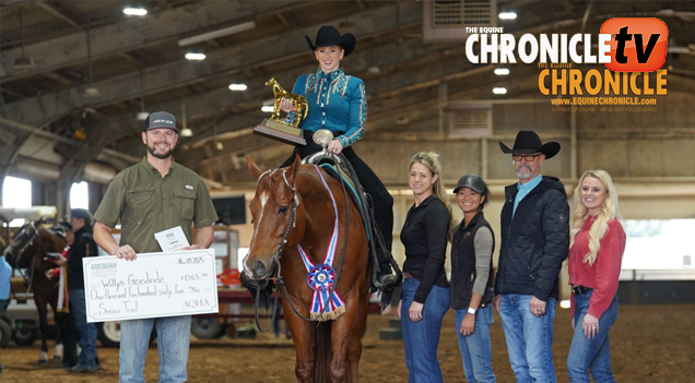 Amateur Sarah Lebsock wins Gold in the L2 Senior Trail