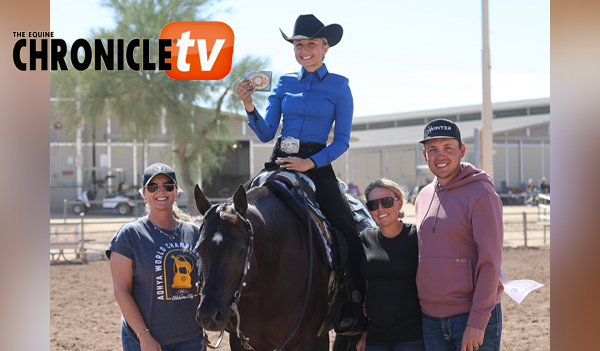 Liv Winter crowned National Champion in Youth Horsemanship Final 4