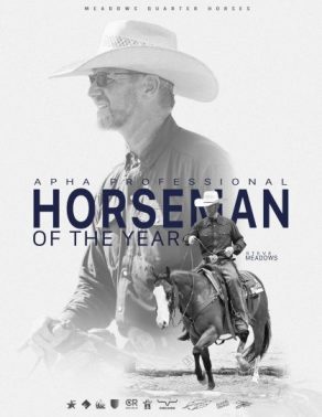Steve Meadows wins 2026 Markel/APHA Professional Horseman of the Year