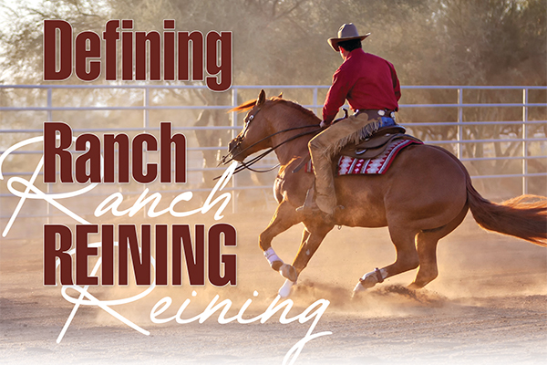 Defining Ranch Reining